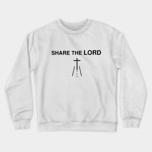 Share the LORD Cycling Spinoff w/ Gospel Message Crewneck Sweatshirt